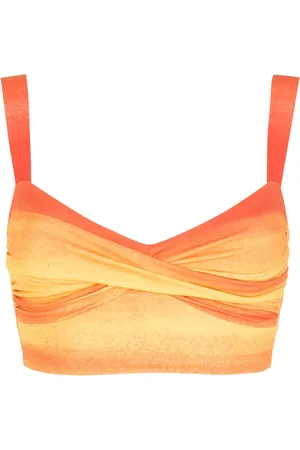 AMIR SLAMA Cropped-Top mit Ombré-Effekt