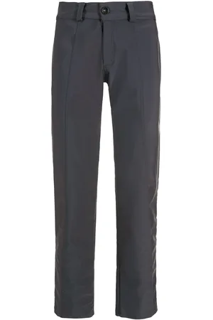 AMIR SLAMA Tief sitzende Straight-Leg-Hose