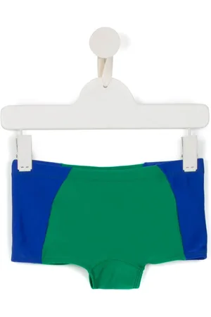 AMIR SLAMA Zweifarbige Badeshorts