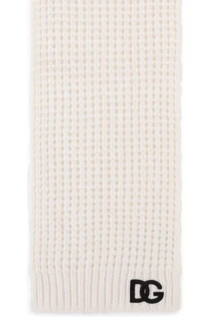Dolce & Gabbana Chunky knit wool scarf