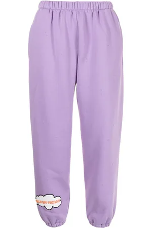 Natasha Zinko Jogginghose mit Slogan-Patch