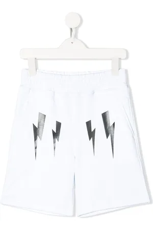 Neil Barrett Shorts mit Blitzmotiv