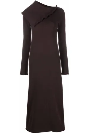 Jil Sander Asymmetrisches Maxikleid