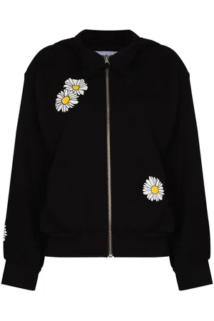 Natasha Zinko Hoodie mit Margeriten-Print