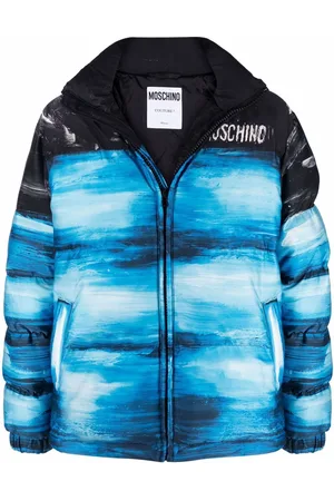 Moschino Mantel mit ausgeblichener Optik