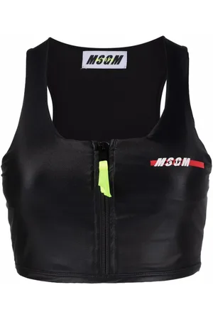 Msgm Sport-BH mit Logo-Print