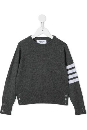 Thom Browne Kaschmirpullover mit rundem Ausschnitt