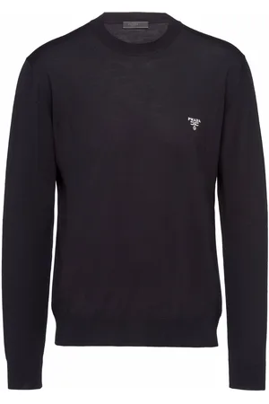 Prada Pullover mit Logo-Stickerei