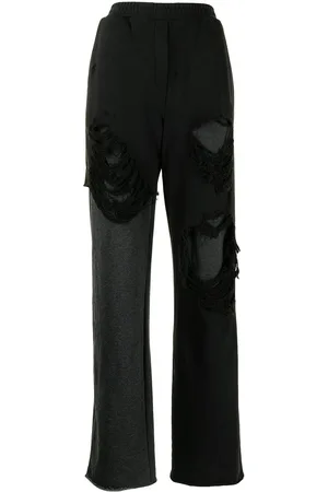 GOEN.J Weite Distressed-Hose