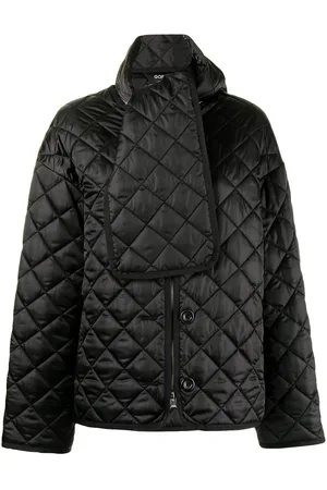 GOEN.J Gesteppte Oversized-Jacke