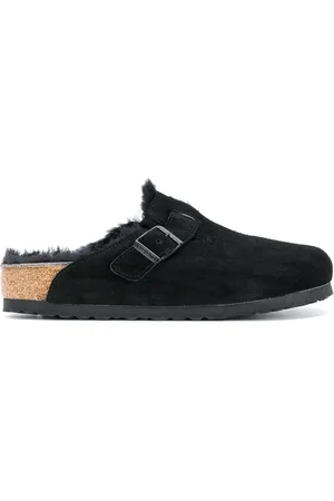 Birkenstock Mules mit Shearling-Futter
