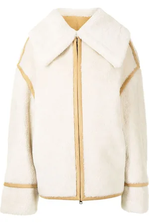 GOEN.J Pilotenjacke mit Oversized-Kragen