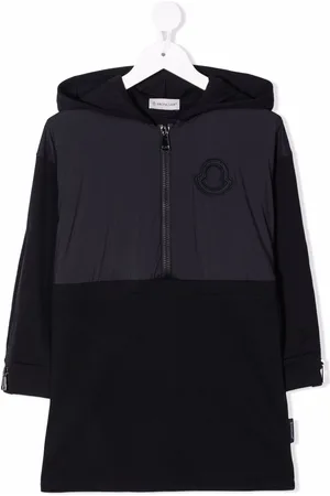 Moncler Kapuzenkleid mit Reißverschluss