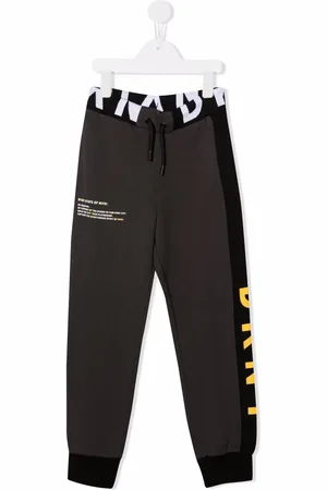 DKNY Jogginghose mit Logo-Streifen