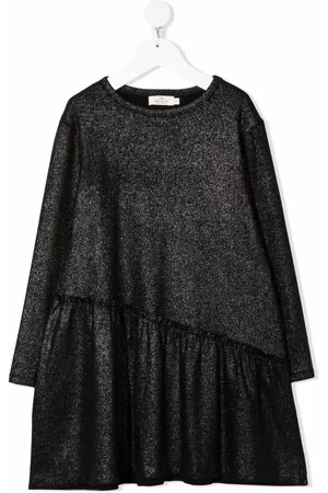 Le pandorine Kleid im Metallic-Look