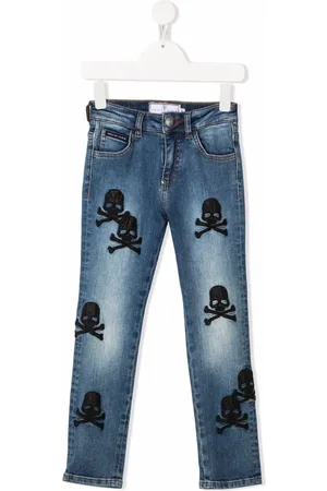 Philipp Plein Bestickte Jeans