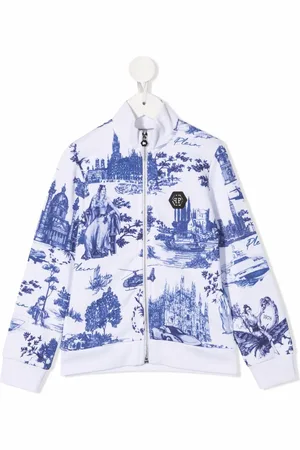 Philipp Plein Bomberjacke mit Kachel-Print