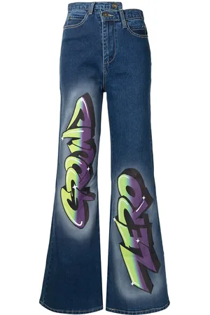 Ground Zero Schlagjeans mit Graffiti-Logo