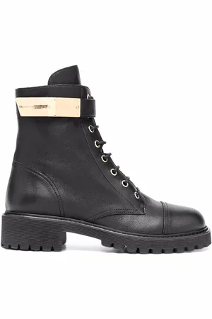 Giuseppe Zanotti Bikerstiefel mit Schnürung