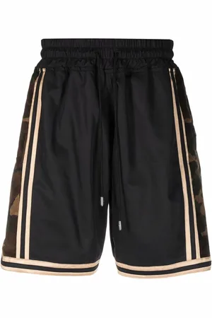 JUST DON Shorts mit Camouflage-Detail