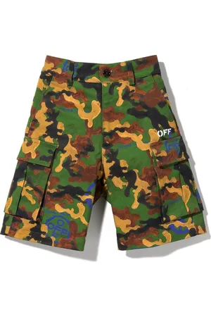 OFF-WHITE Shorts mit Camouflage-Print
