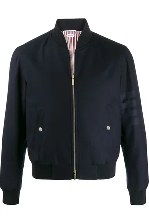 Thom Browne Bomberjacke mit Streifen
