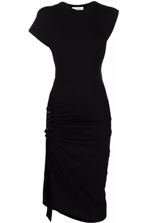 Paco rabanne Asymmetrisches Midikleid