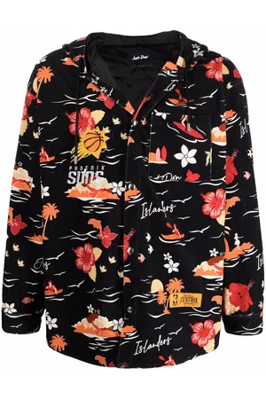 JUST DON Kapuzenjacke mit grafischem Print