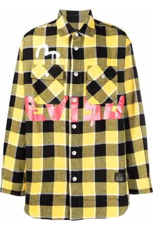Evisu Hemd mit Karomuster