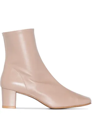 By Far Stiefeletten aus Leder, 60mm