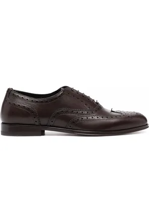Scarosso Judy lace-up leather brogues