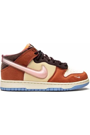 Nike X Social Status Dunk Mid Chocolate Milk Sneakers