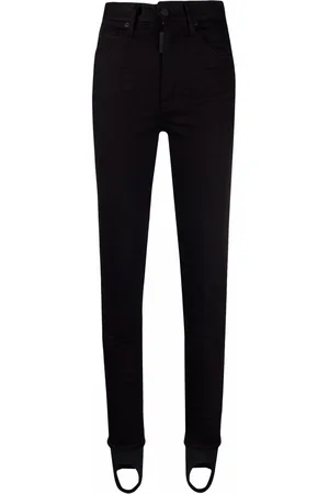Dsquared2 Taillenhohe Jeans mit Steg