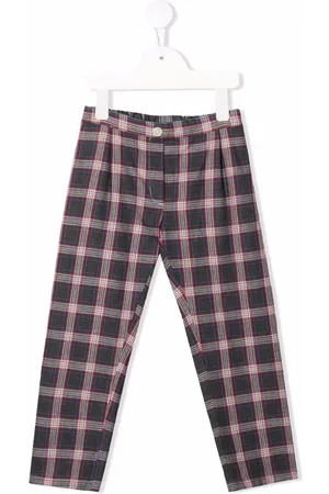 SIOLA Schmale Hose mit Karomuster