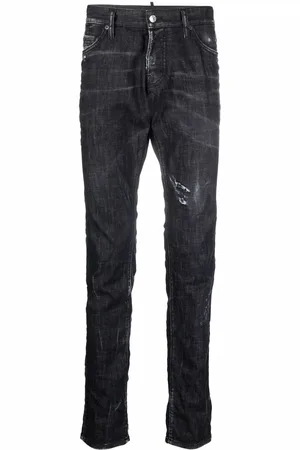 Dsquared2 Gerade Jeans im Distressed-Look