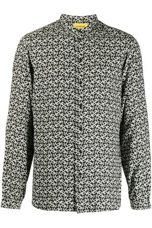 Dundas Hemd mit Monogramm-Print
