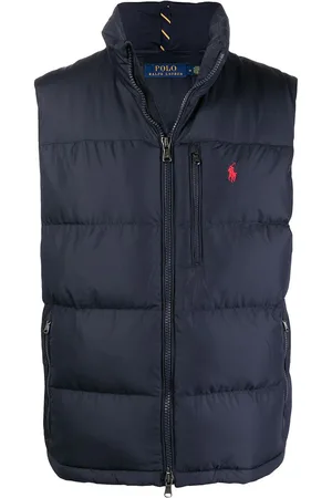 Ralph Lauren Gefütterte Weste mit Logo