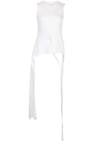ROSETTA GETTY T-Shirt mit Knotendetail