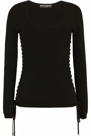 Dolce & Gabbana Pullover mit Schnürung
