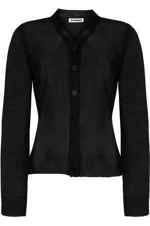 Jil Sander Cardigan mit Sheer-Effekt