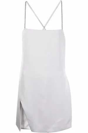 The Attico Minikleid mit Kristallen