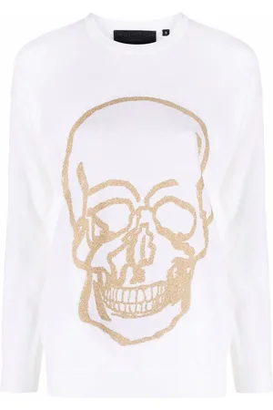 Philipp Plein Pullover mit Totenkopf-Print
