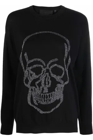 Philipp Plein Pullover mit Totenkopf-Print