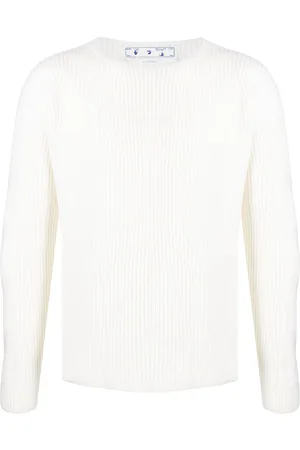 OFF-WHITE Gerippter Pullover