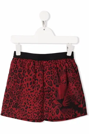 Dolce & Gabbana Badeshorts mit Leoparden-Print