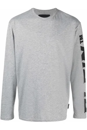 Philipp Plein Langarmshirt mit Logo-Print