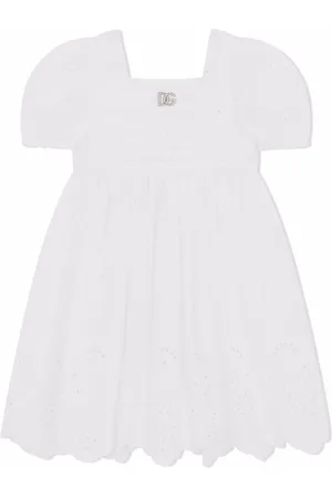 Dolce & Gabbana Broderie anglais cotton sundress