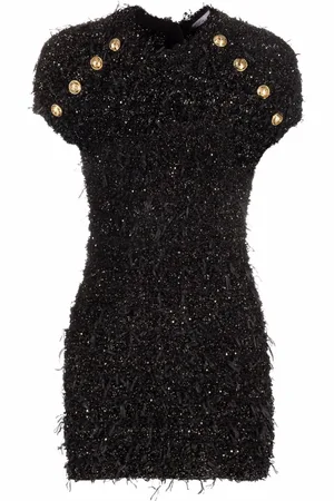 Balmain Minikleid mit Pailletten