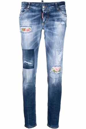 Dsquared2 Tief sitzende Skinny-Jeans