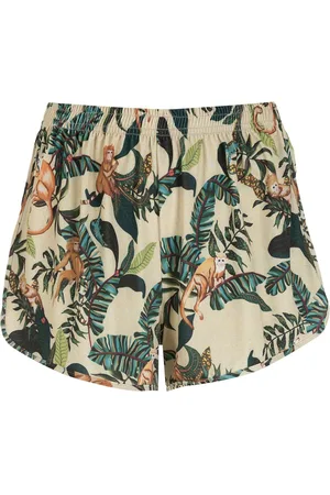 Lygia & Nanny Shorts mit Blatt-Print